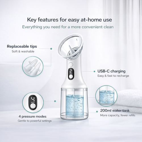 ClearEar™ Electric Ear Cleaning Irrigator